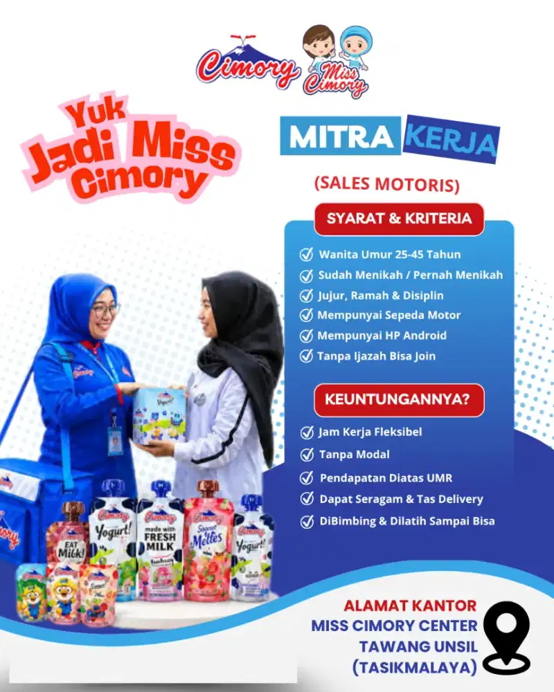 Rekrutment Miss Cimory Tasikmalaya
