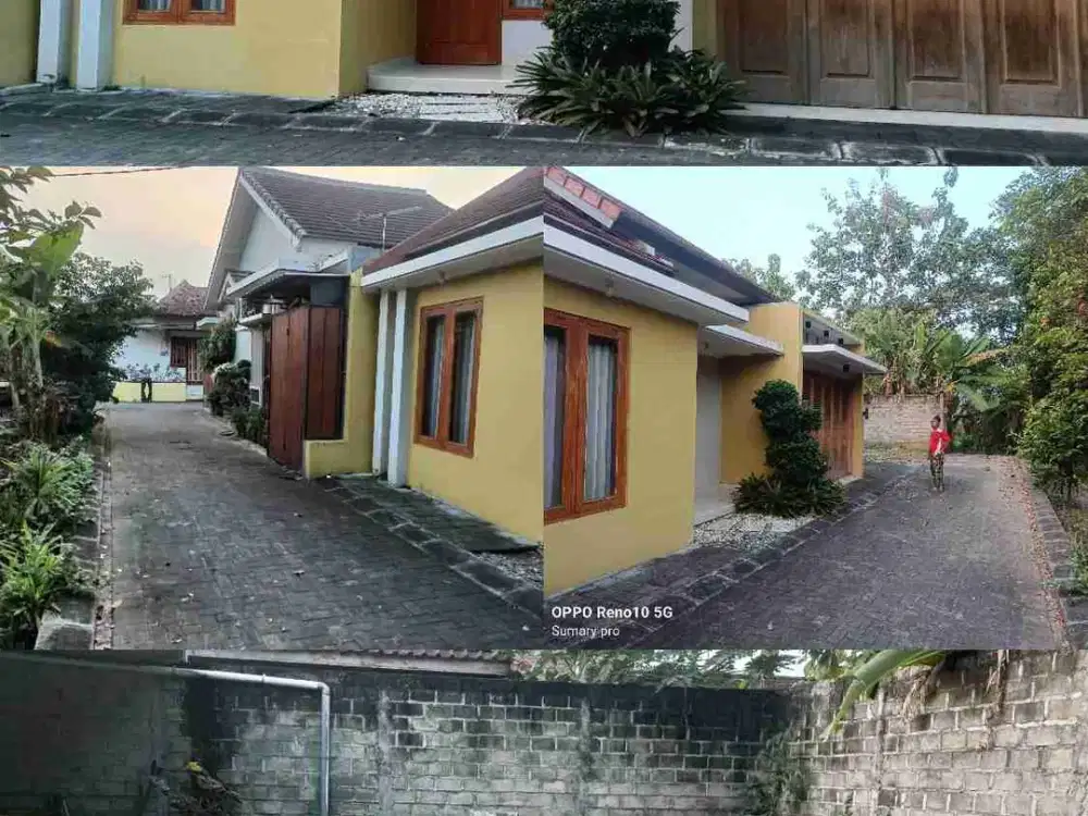 Jual Rumah luas ada sisa tanah di Jambidan Bantul Yogyakarta
