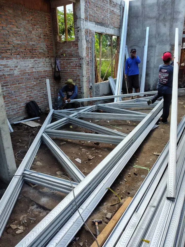 Jasa Pemasangan Baja Ringan BIMA TRUSS Konstruksi Kuat dan Awet GARANS
