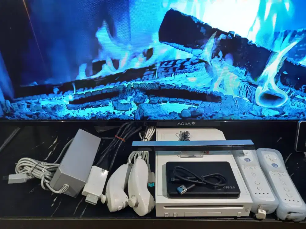 NINTENDO WII FULLSET ORIGINAL SIAP MAIN