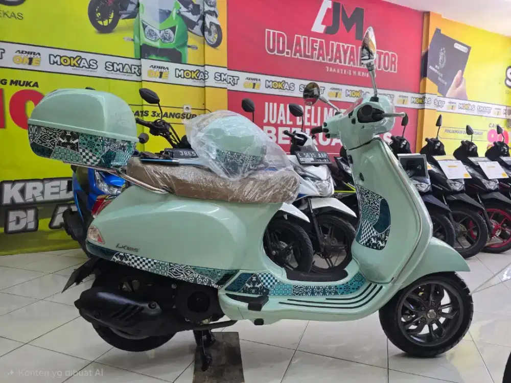 Rasa Baru km 600 * Vespa batik series LX 125 iget LED Th 2024