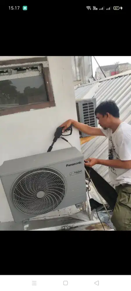 JASa servis AC kulkas mesin cuci kompa air dll bergaransi