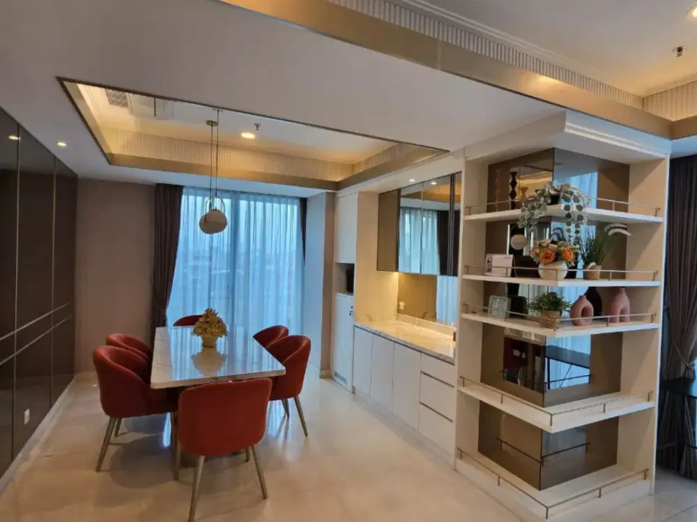Disewakan Apartemen Casa Grande 3 Bedroom Size 145 Sqm Siap Huni Akses Mall Kokas Tebet Jakarta Selatan Not Facing The Grave