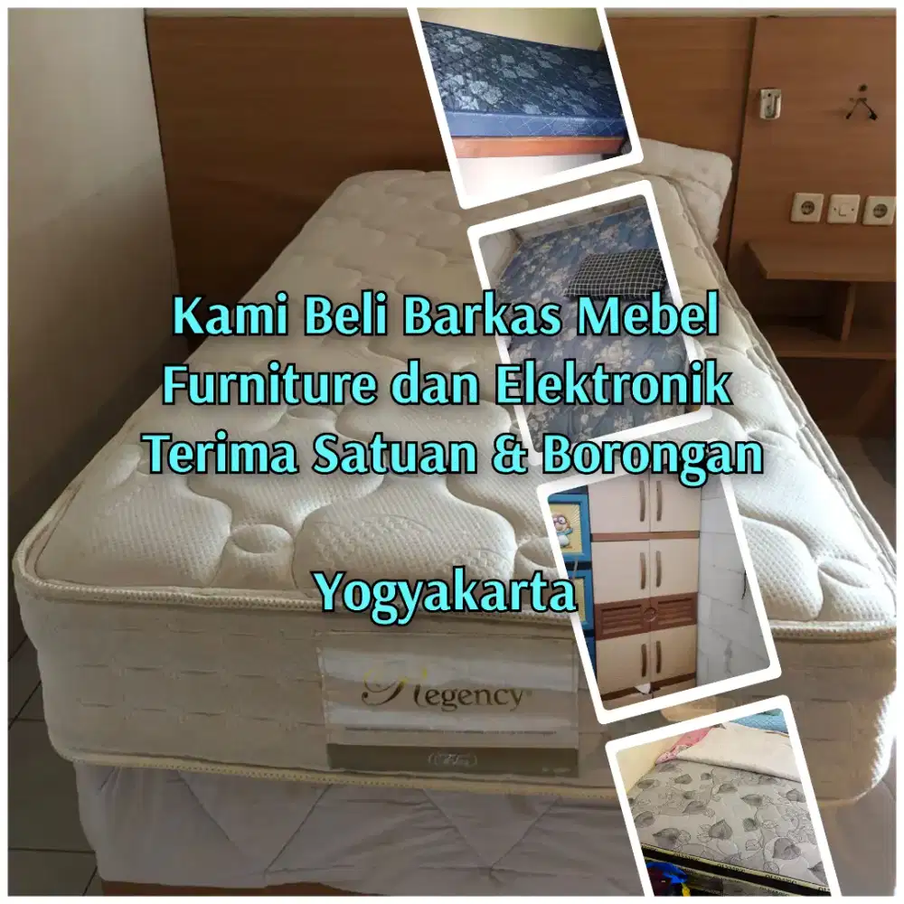 Kami Terima Lagi Barkas Springbed dan barang rumah tangga anda