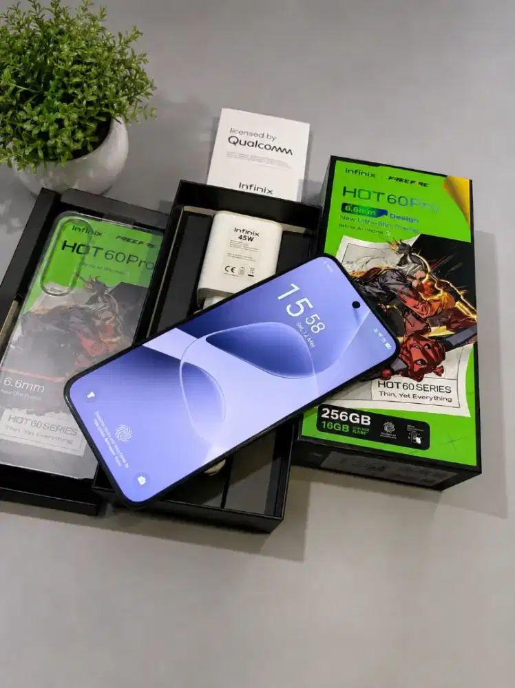 INFINIX HOT 60 PRO 8/256GB HITAM