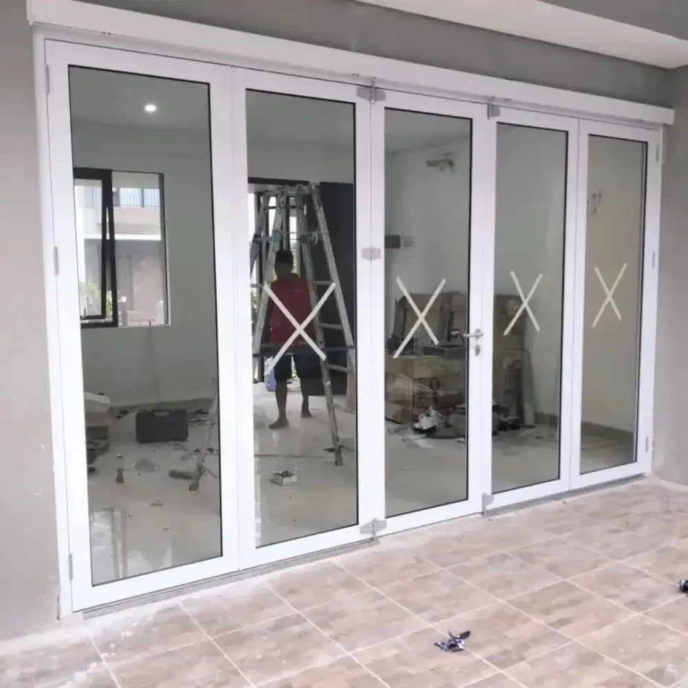 Kusen alumunium jendela pintu