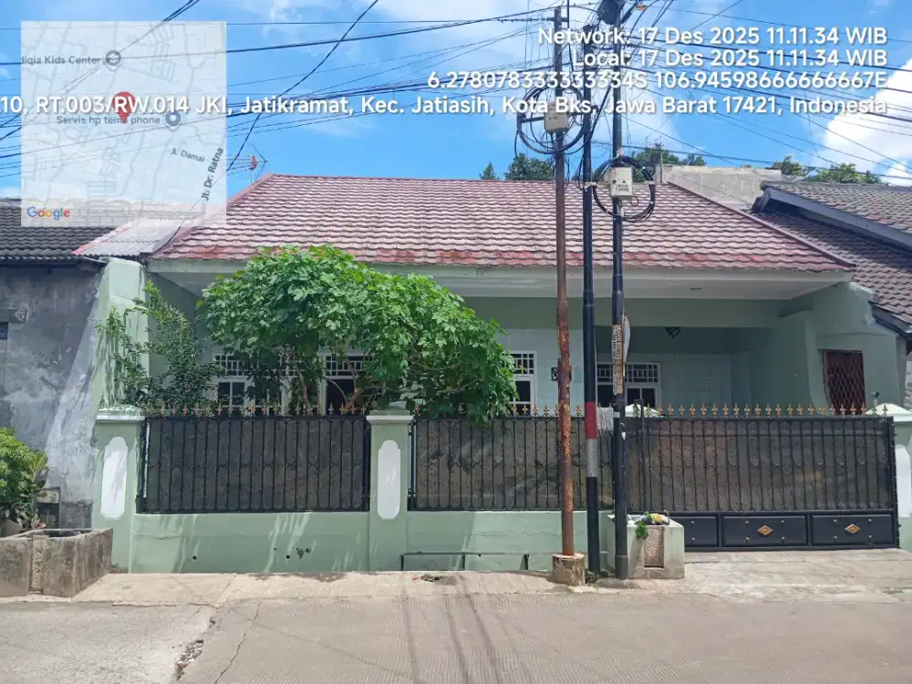 Di Jual Cepat Rumah Jatikramat Indah II