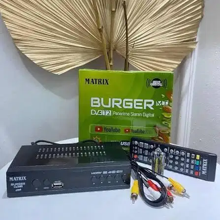 Di jual stbox untuk tv mrek burger matrix