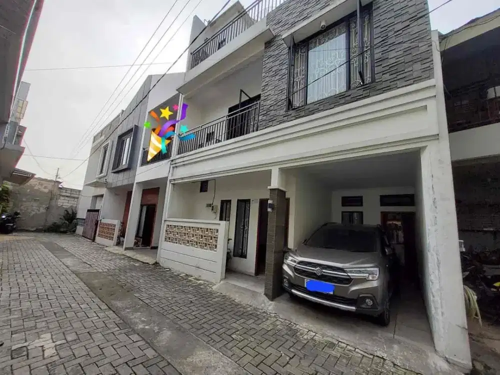 Rumah 3 Lantai di Cluster Joglo Kembangan Jakarta Barat