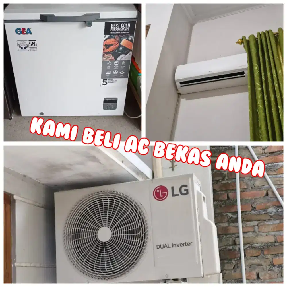 Kami siap Beli AC Pendingin dan barang lain-lainnya All Kondisi
