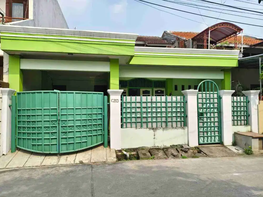 rumah siap huni di pondok cipta bintara bekasi