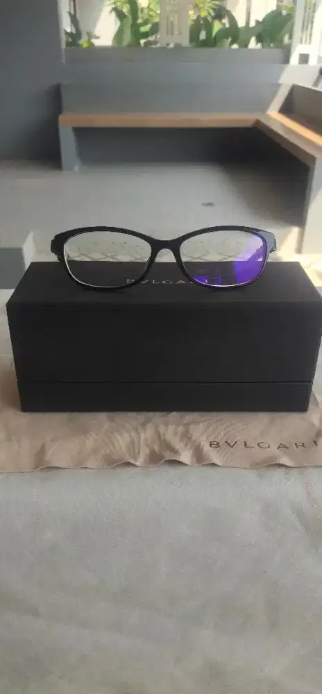 (WAJIB Trqnsaksi Offline) Frame BVLGARI BV4113-BD501Authentic