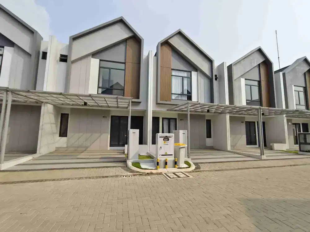 Jual Rumah Baru 2 Lantai Dengan Harga Murah di cluster Nismara Harapan Indah Bekasi