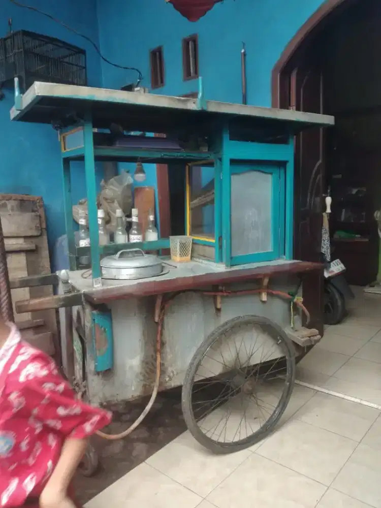 Gerobak bakso siap pakai kondisi joss