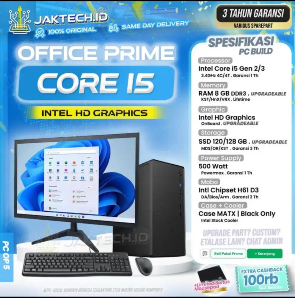 Monitor+CPU+keyboard