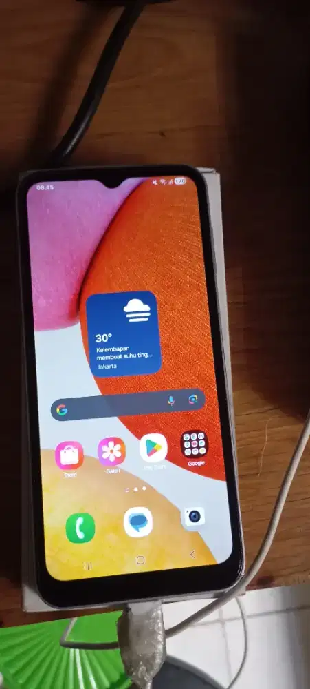 Hp Samsung galaxy A14 kondisi normal dus buku carger ada