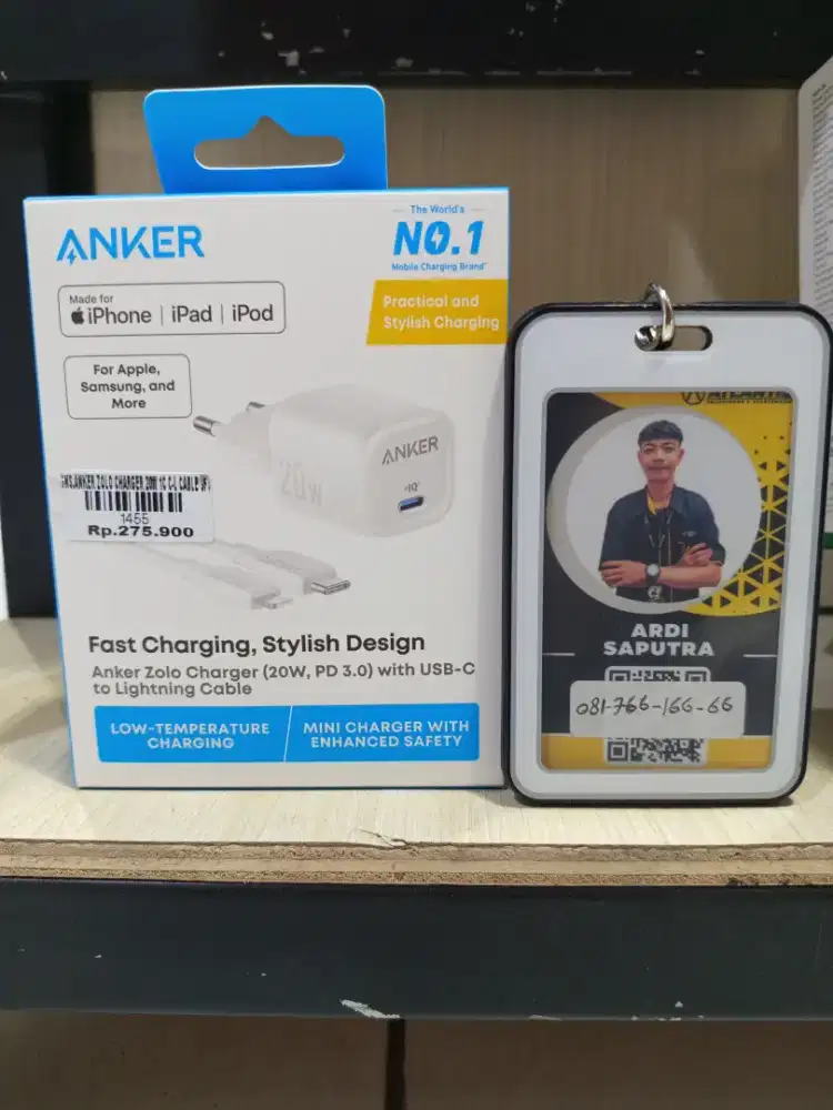 ANKER ZOLO CHARGER 20W 1C C-L