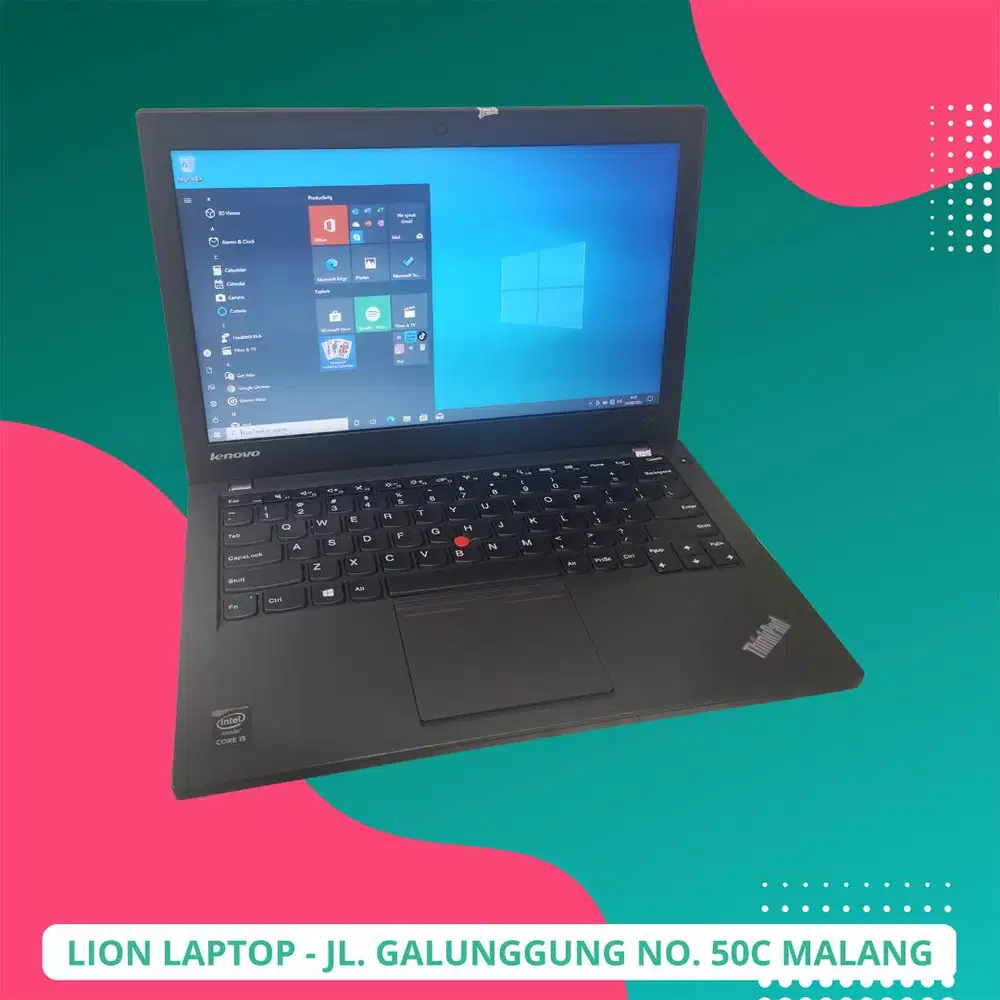RAM 8GB SSD 256GB Core i5 Murah Lenovo Thinkpad X240 [05|06]