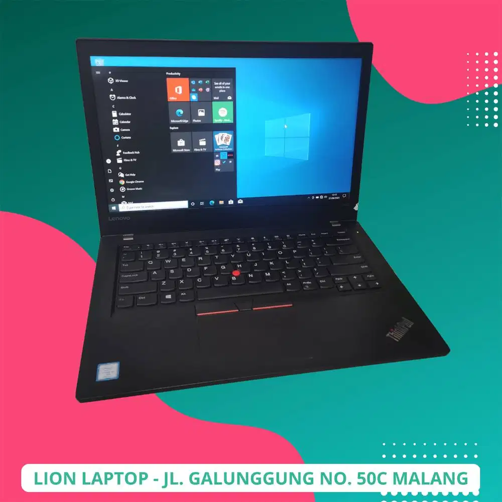 RAM 8GB Core i5 Gen7 Touchscreen SSD 256GB Lenovo Thinkpad T470 [05|06