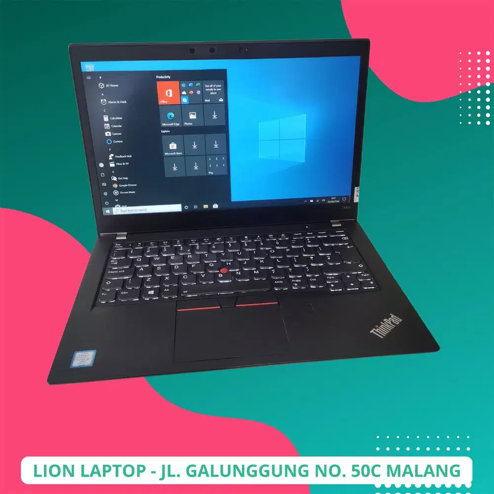 RAM 8GB Core i5 gen 8 Lenovo Thinkpad T480s SLIM [05|06]