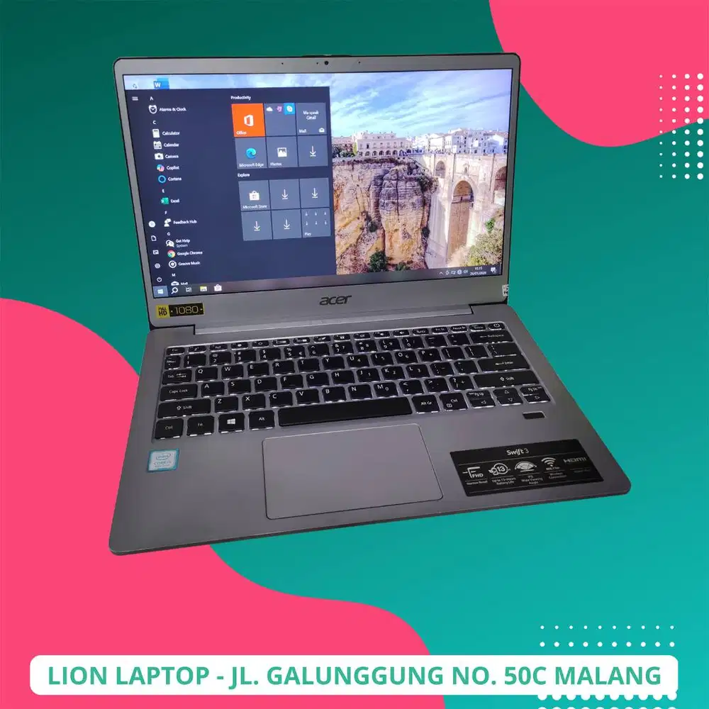 Super Slim Core i5 Gen 8 8/25 Acer Swift 3 SF313-51 [05|06]