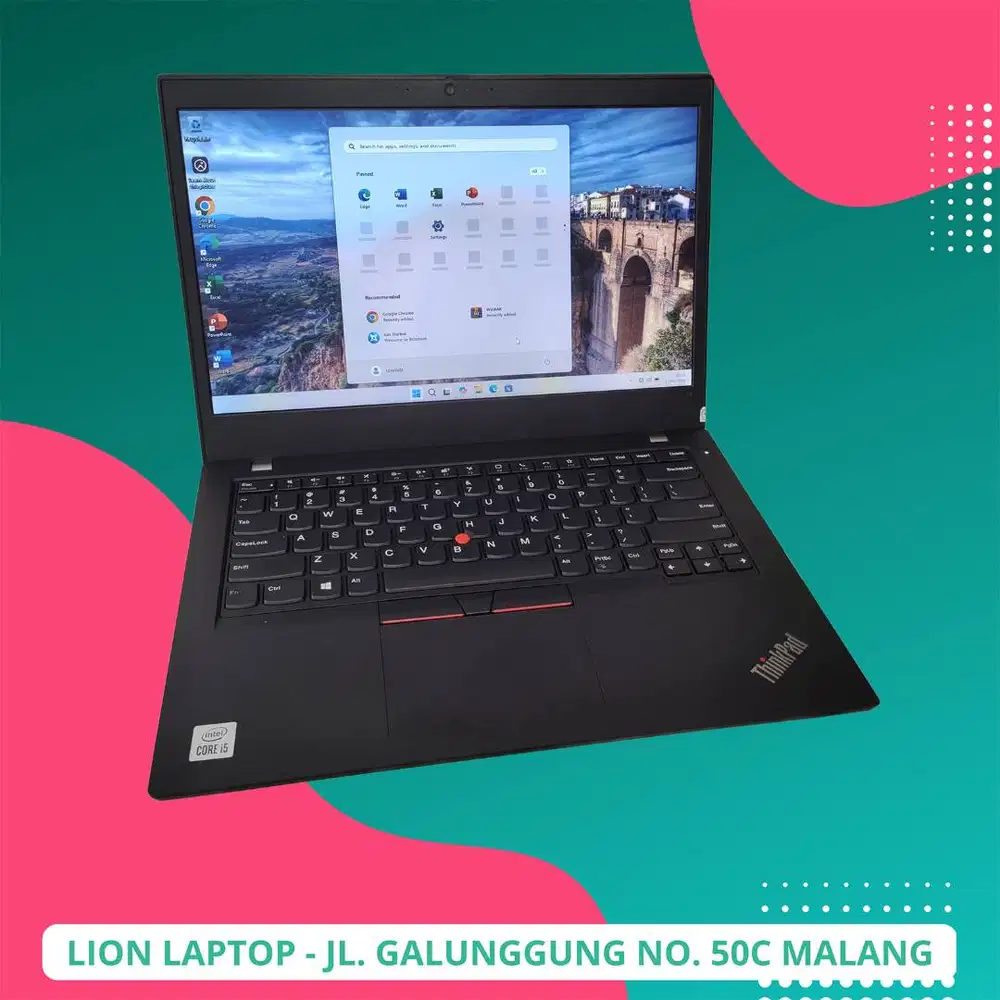 i5 Gen 10 Murah RAM 8GB SSD 256GB Lenovo Thinkpad L14 [05|06]