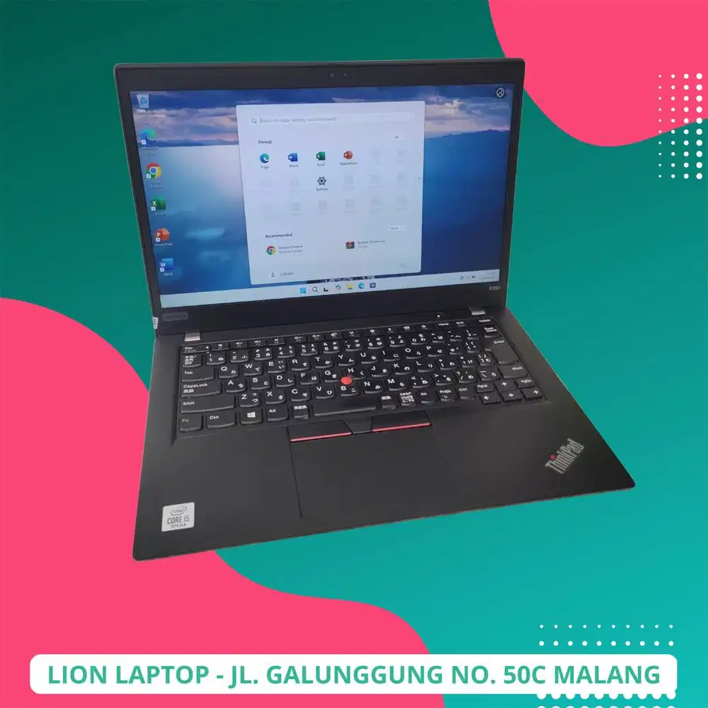 i5 GEN 10 Murah RAM 8GB Lenovo Thinkpad X390 [05|06]