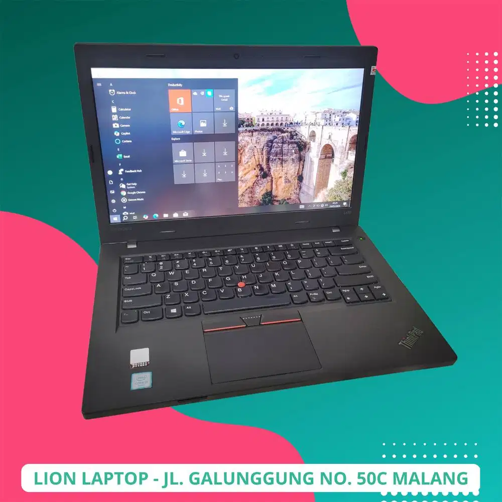 RAM 8GB Core i5 SSD Murah Lenovo Thinkpad L470 [05|06]