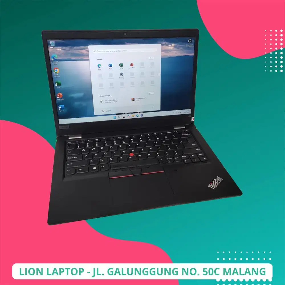 i5 Gen 10 Slim RAM 8GB SSD 256GB Lenovo Thinkpad L13 [05|06]