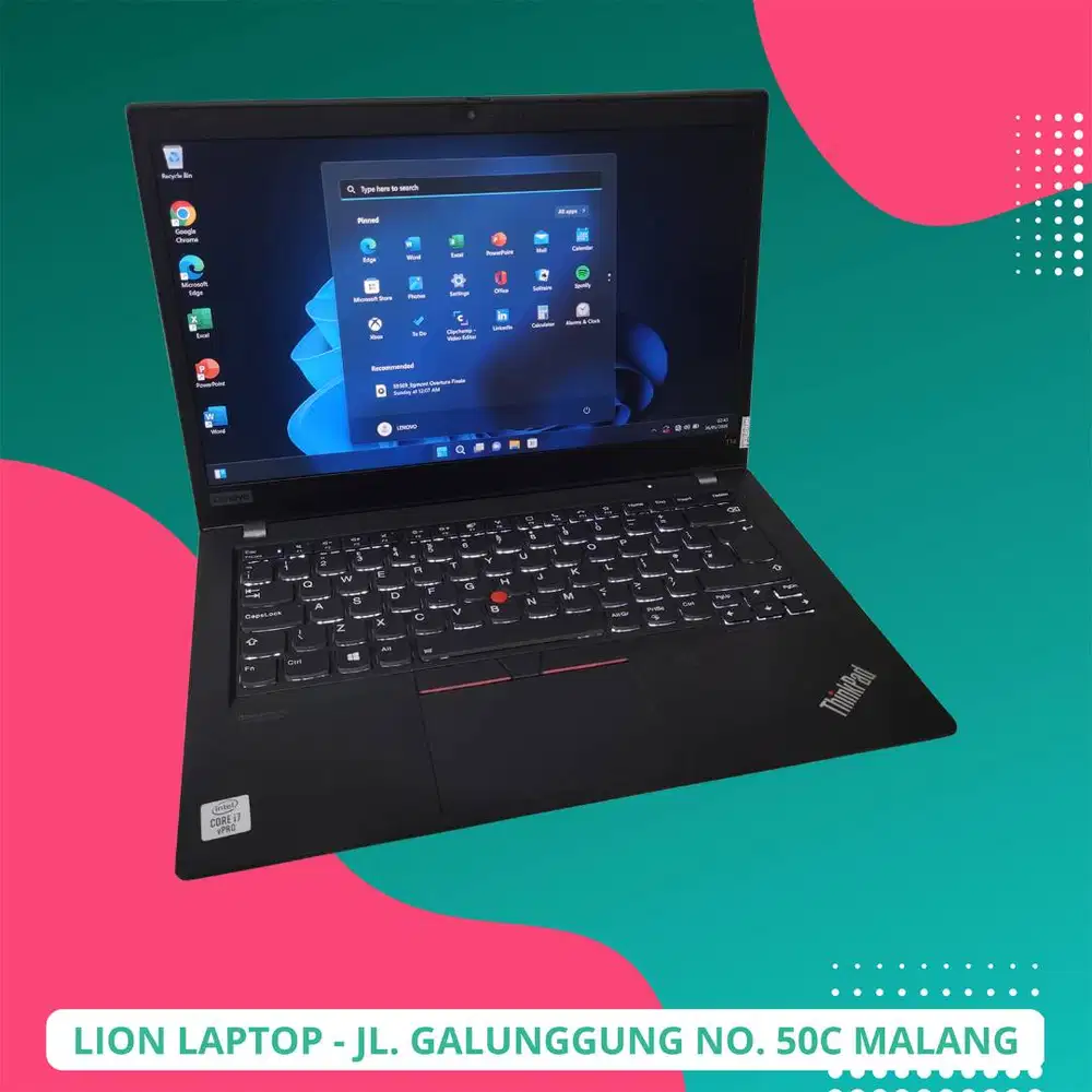 RAM 16GB i7 Gen 10 SSD 256GB Lenovo Thinkpad T14 gen 1 [05|06]