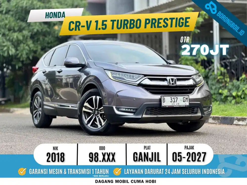 Crv 1.5 Turbo Prestige 2018