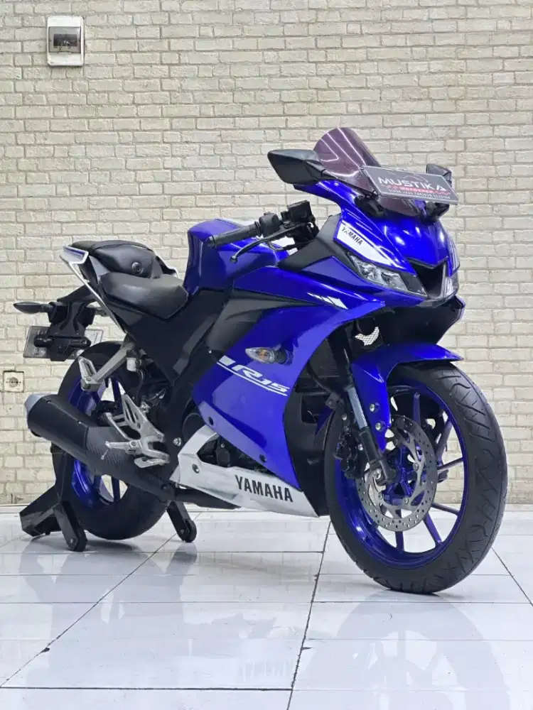 ODO 19RB‼️ Yamaha R15 V3 2017 Blue Promo Termurah
