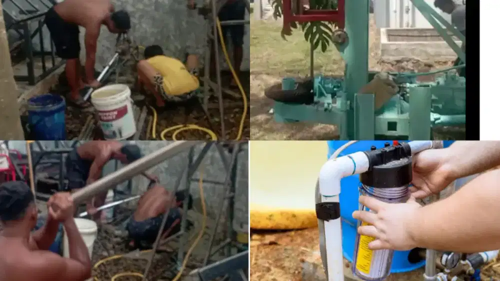 SUMUR BOR DAN FILTER AIR BERSIH