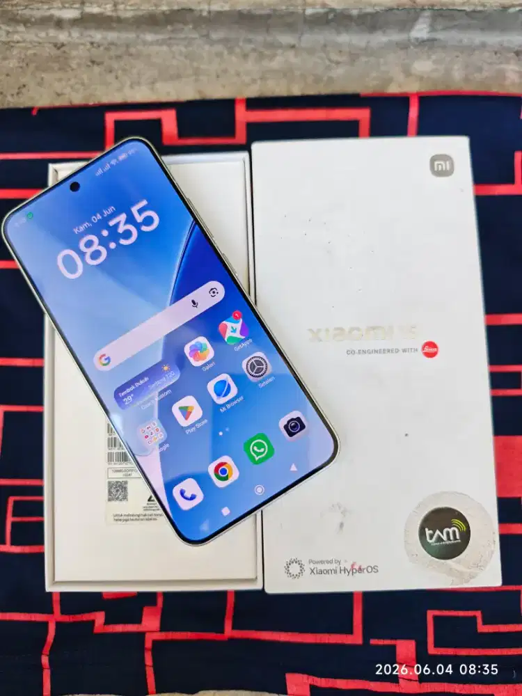 Xiaomi 15 12/256 Fullset ori segel mulus garansi ON 2027