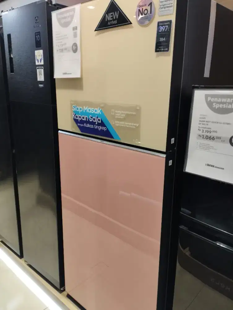 KULKAS SAMSUNG 2 PINTU BE SPOKE RT38CB66408JSE