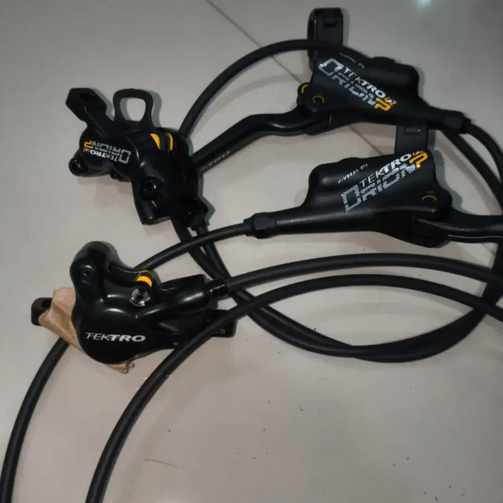 Mulus Like New Brakeset Rem Sepeda Tektro Orion 4x2
