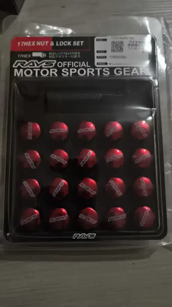 Mur roda rays 16pcs