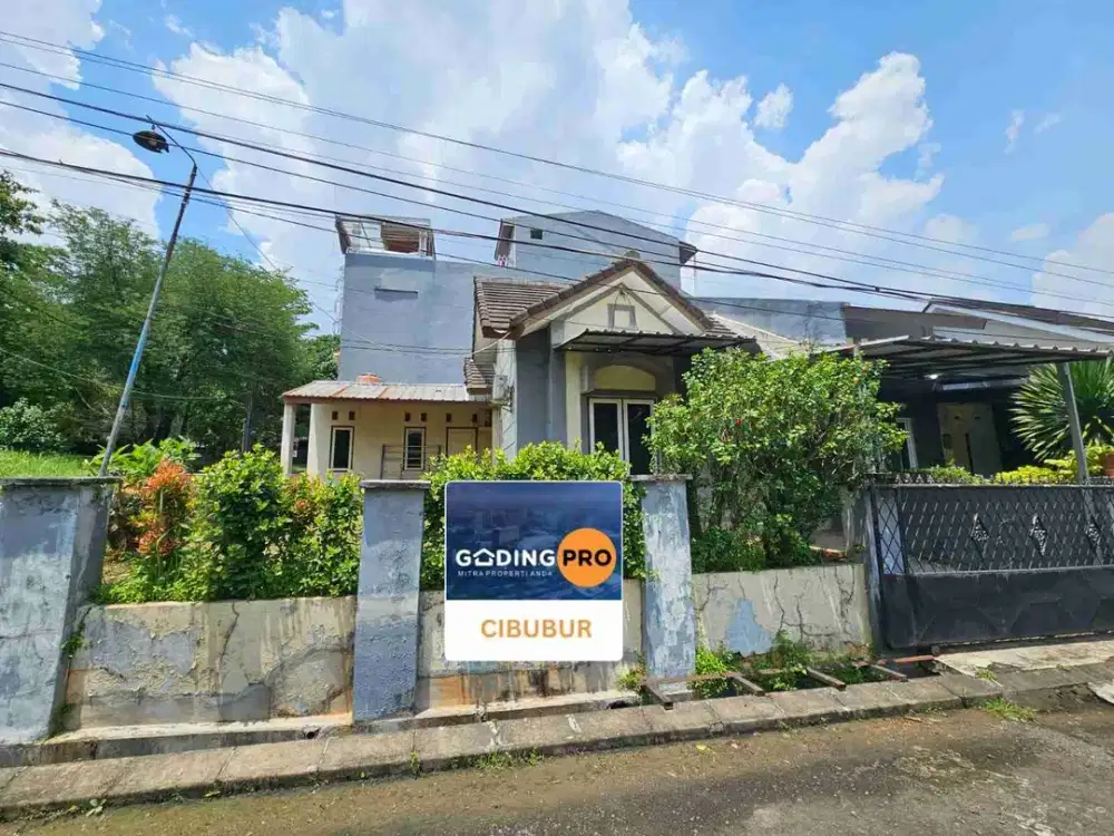 rumah bukit golf Cibubur hoek tanah luas