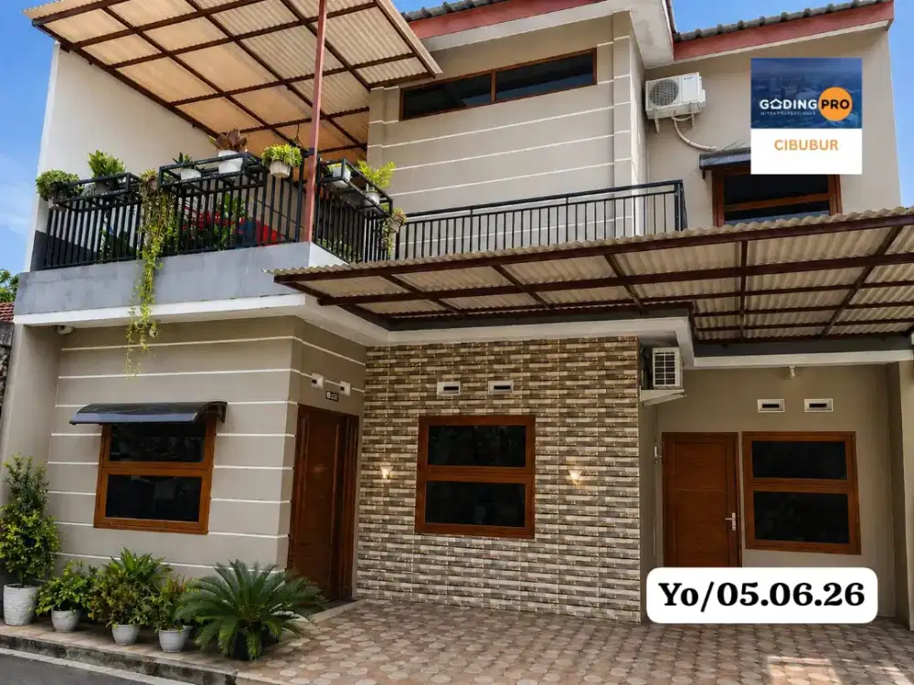 Dijual rumah di perumahan jatibening II Bekasi jawabarat
