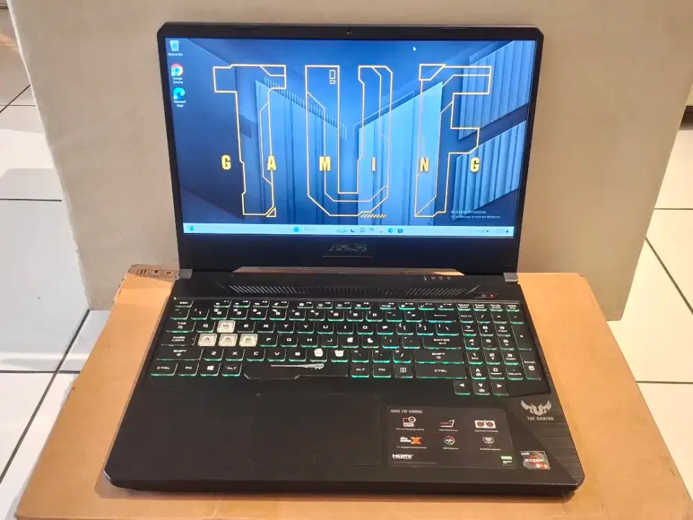 Asus Tuf Gaming, Amd Ryzen 5 3550H, Nvidia GTX 1050,Ram 8/512