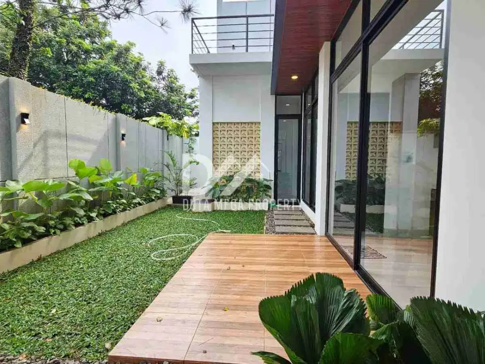 Dijual Rumah Brand New Design Open Space Modern Minimalis di Graha Raya Tangerang Selatan