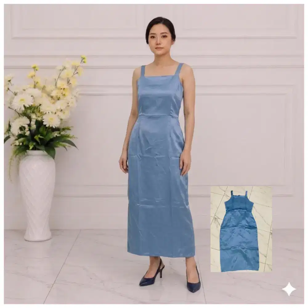 Long dress wanita
