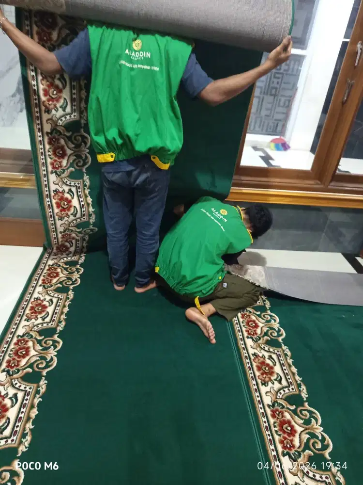Jual karpet masjid meteran dari pabrik