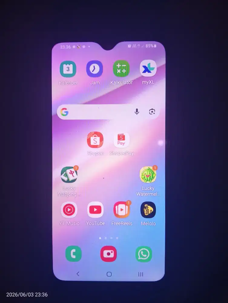 Samsung Galaxy A10s Bekas Tanpa Kotak/Dus