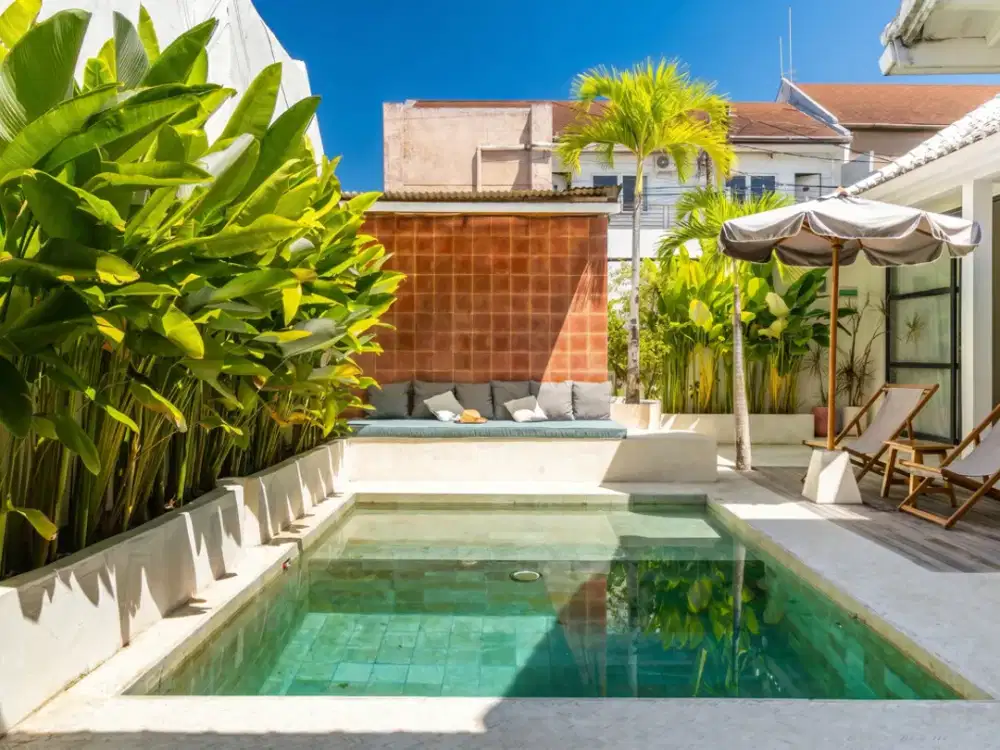 Leasehold - Modern 2-Bedroom Villa in Canggu, Bali - Just Minutes from the Beach