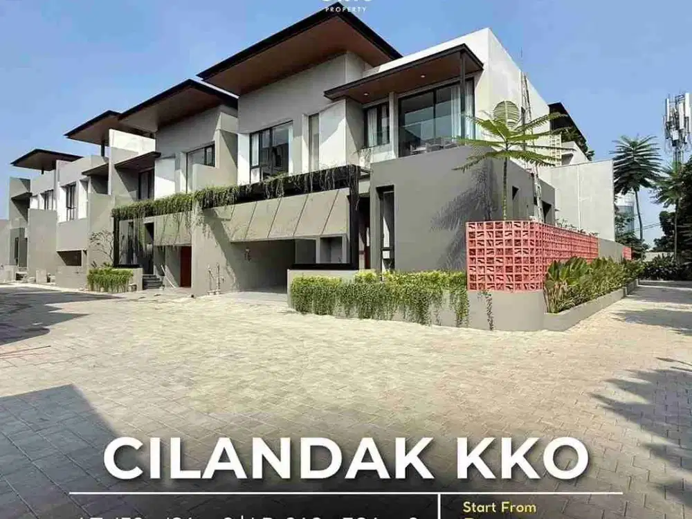 Cilandak KKO Brand New Townhouse One Gate System
