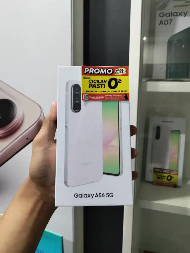 Samsung A56 potongan 850 ribu bonus adaptor ori samsung senilai 300 rb