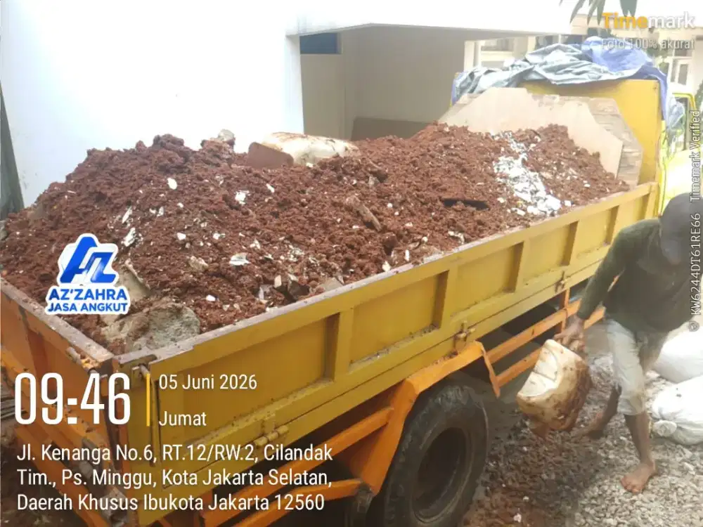 Jasa angkutan puing proyek