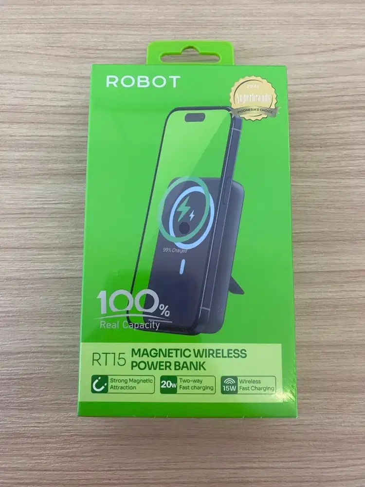 powerbank robot rt15 magnetic