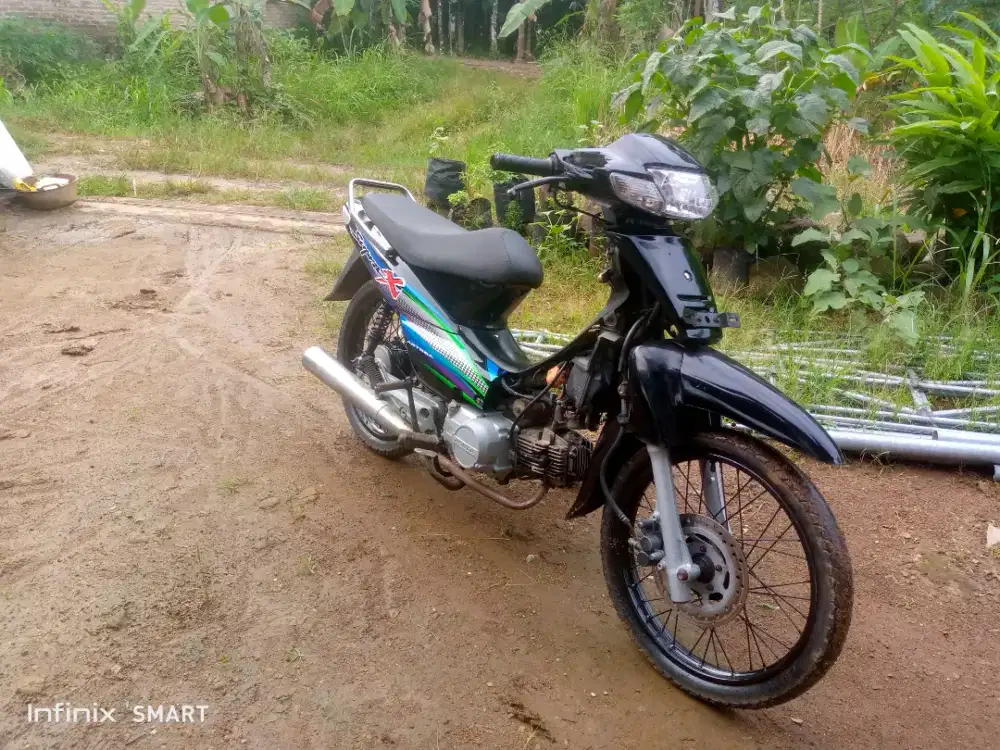 Supra x2003 surat lengkap bodi mulus
